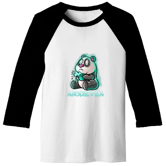 Funny Bear Introvert Tea Lover Nerd Panda Bear Geek Tea Cup Book Reader Cute Bears Baseball Tees