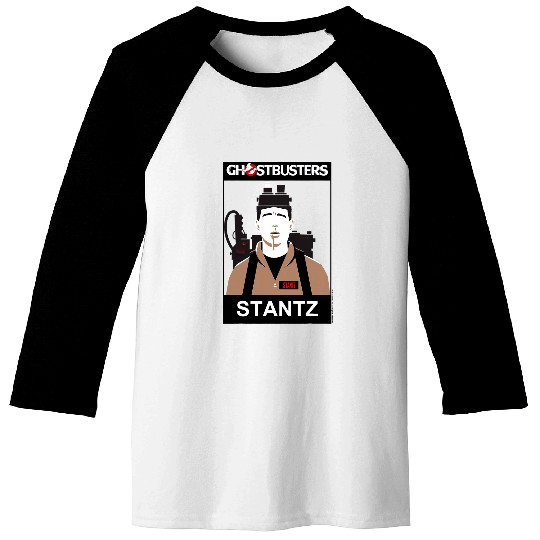 Ghostbusters Stantz Name Portrait Baseball Tees