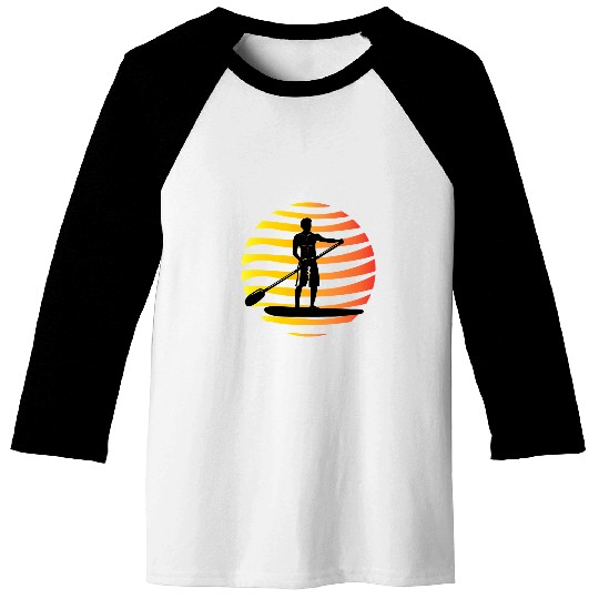 Surf Life Paddle Board Sup Cute Surf Lovers Gift Baseball Tees