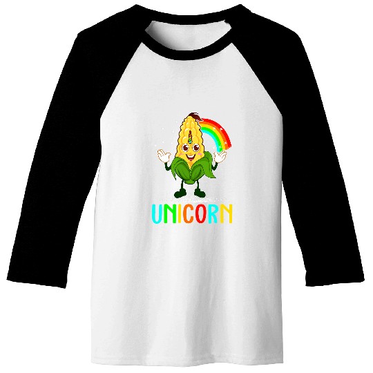 Pun Corn Lover Cereal Kids Farming Baseball Tees
