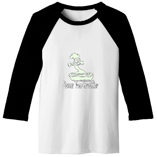 Bonsai Tree Caretaker Baseball Tees