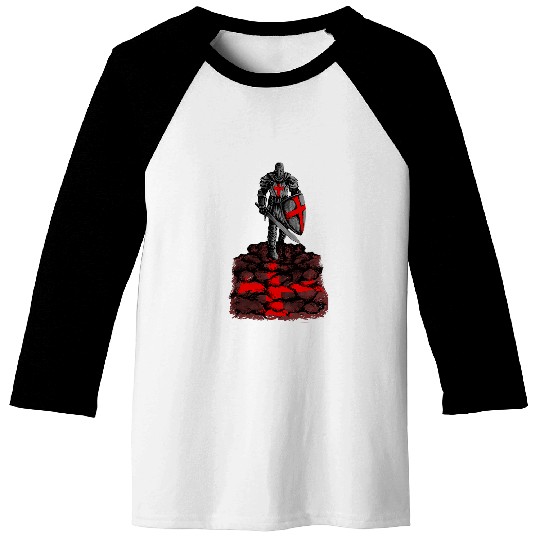 Crusaders Knights Templar Templar Flag Gift Baseball Tees