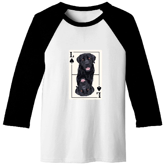 Labrador Lab Dog Black Lab Labrador Retriever Funny Gift Baseball Tees