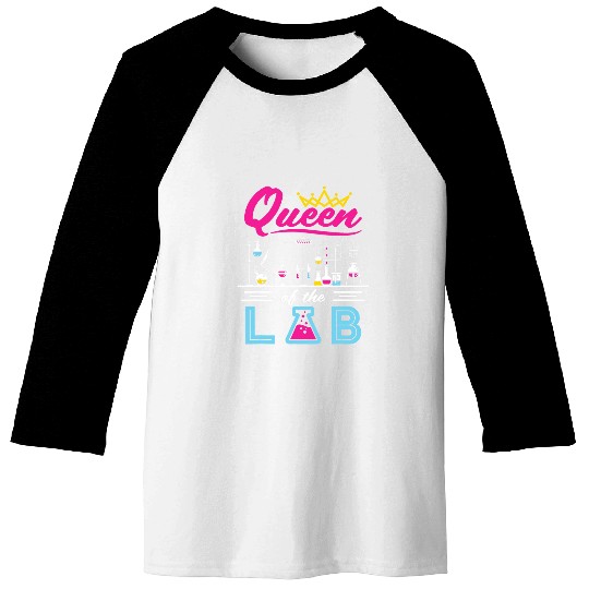 Lab Queen Technologist Laboratory Scientist Women Baseball Tees
