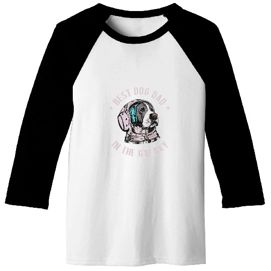 The bests Pointer dog Dad in the galaxy Baseball Tees