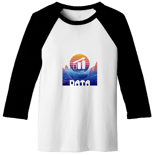 Data Analyst Space Landscape Software Engineer Data Analysis Baseball Tees