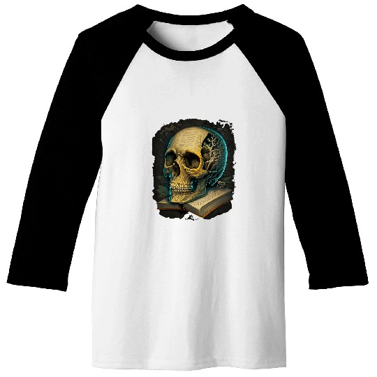 Skeletons Skulls Anatomy Skull Baseball Tees