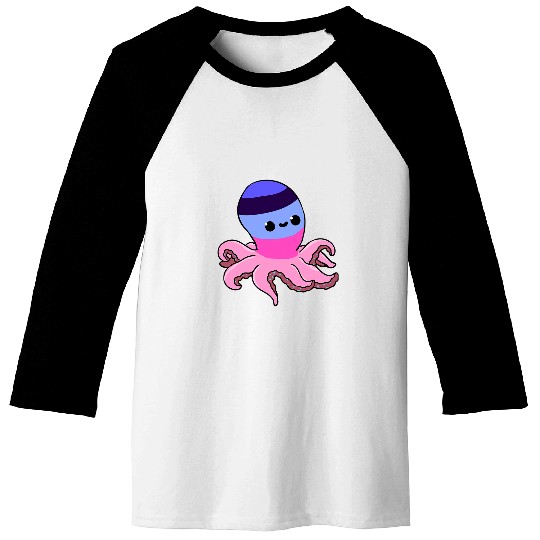 Omnisexual Pride Octopus Baseball Tees