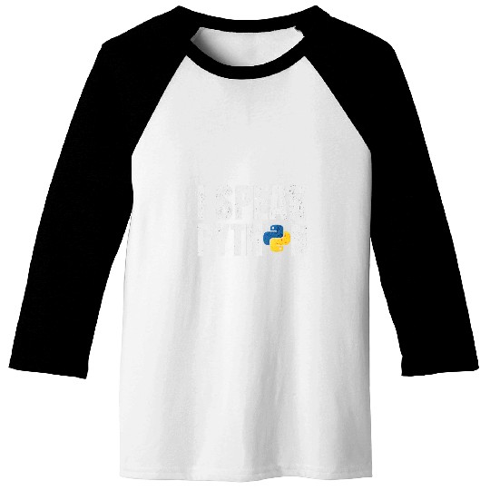 Python Programmer Code SciPy NumPy Geek Nerd Developer Baseball Tees