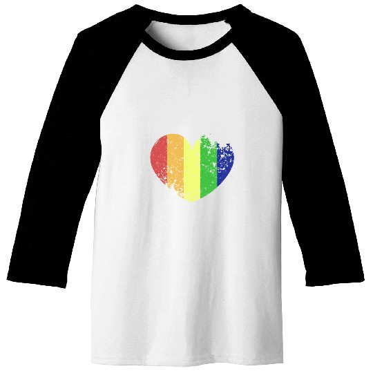 LGBT Pride Rainbow Community 497 Gay LGBTQ Baseball Tees
