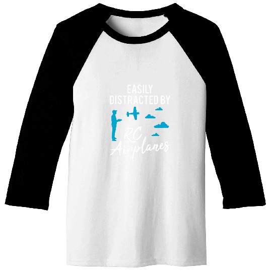 Model Aircraft Aviator Pilot Model Flight Funny Saying Baseball Tees