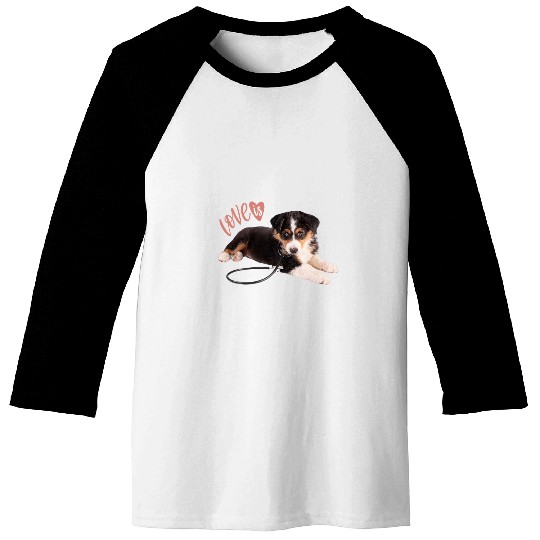 Australian Shepherd s Aussie Mom Dad Love Dog Pet Tee 4 Baseball Tees
