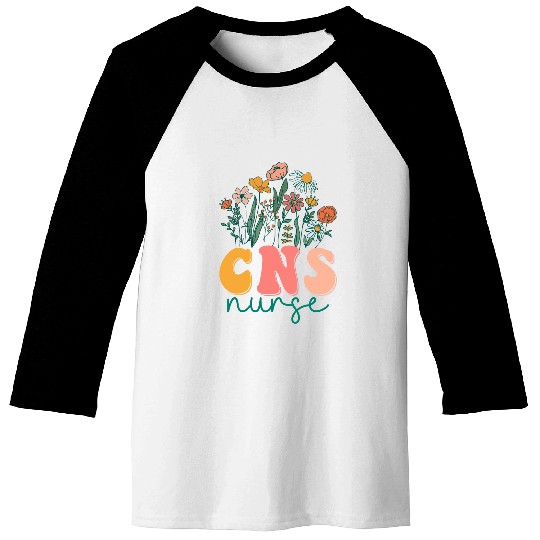 Groovy Wildflower Clinical nurses Supervisor Tees Baseball Tees