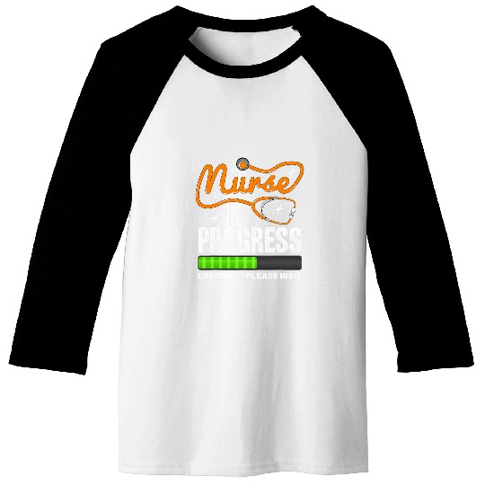nurses In Progress Nursing RN BSN College Student Gear 1 Baseball Tees