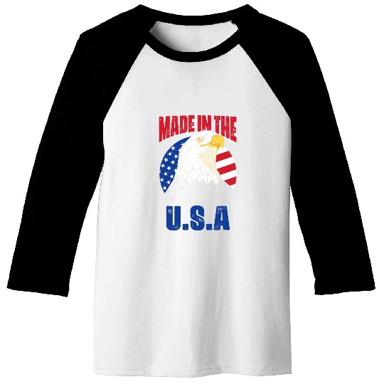 american bald eagle freedom symbol usa citizens Baseball Tees