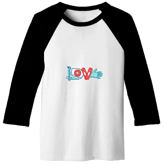 nurses Gloves Nursing Student RN LPN Thank You Baseball Tees