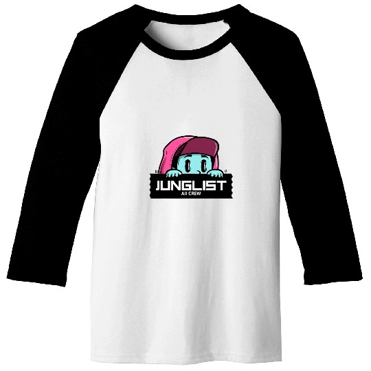 Funny Drummer Junglist Drum N Bass EDM Drum And Bass Liquid Raver Baseball Tees