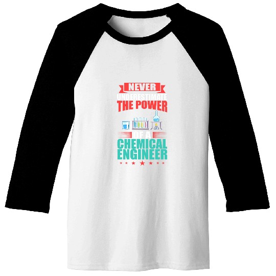 chemicals Engineer Funny Engineering Physics Chemistry 7 Baseball Tees
