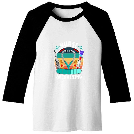 nurses In Training Nursing Student Funny Future nurses Baseball Tees