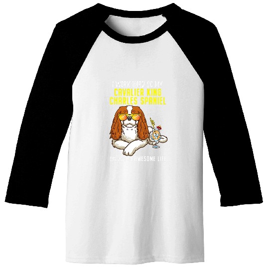 Cavalier Pet Funny Cavalier King Charles Spaniel Ruby Gifts Baseball Tees