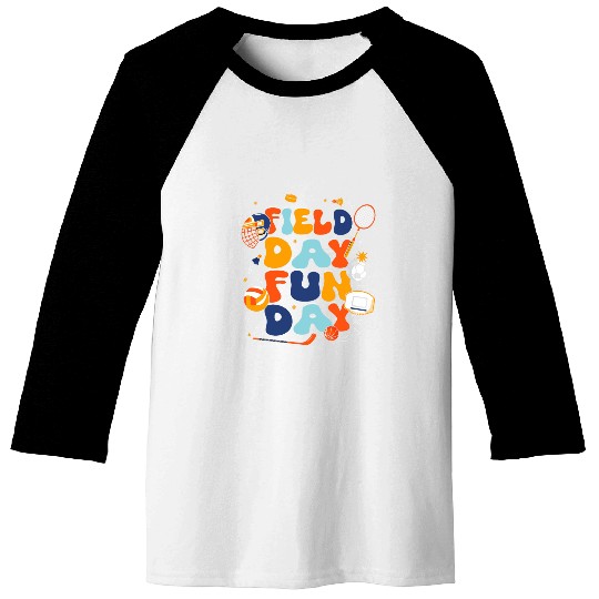 Field Day School Apparel Teacher Students Baseball Tees