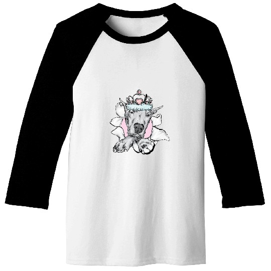 Great Dane Pet Deutsche Dogge German Mastiff Baseball Tees