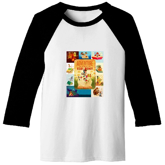 Adventure Begins At Your Library Summer Reading Program 2024 26 Baseball Tees