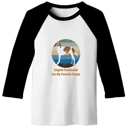 Foxhound Pet dog 2 Baseball Tees