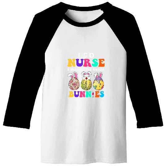 LD nurses I Deliver The Cutest Bunnies Happy Easter Day Baseball Tees