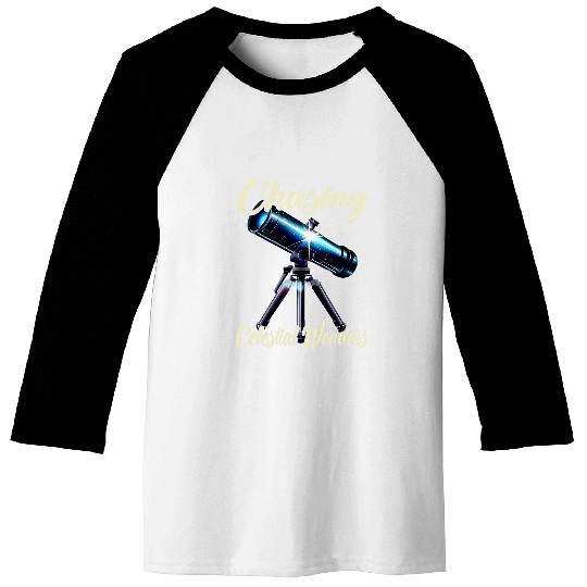 Chasing Celestial Wonders Baseball Tees