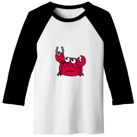 Horse Pet Funny Pun Joke Horseshoe Crab Baseball Tees