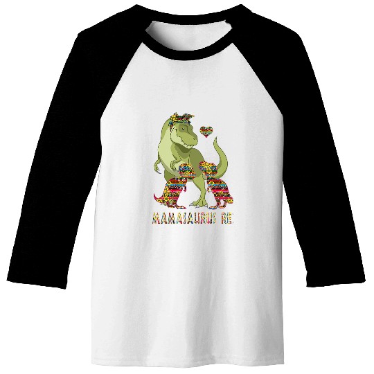 Dinosaur Pet Mamasaurus rexs Mommy Mothers Day Baseball Tees