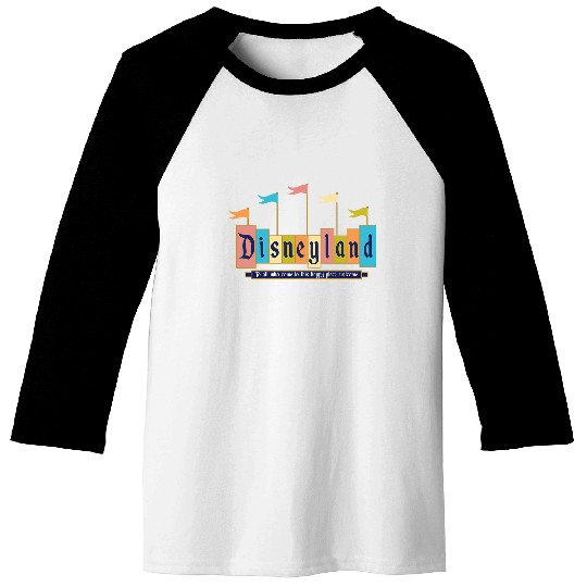 Retro Disneyland Sign Baseball Tees