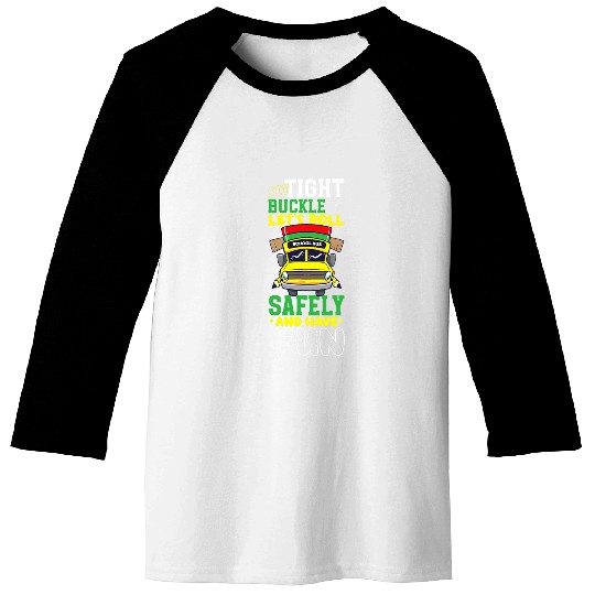 Funny School Bus Driver Appreciation anniversary Baseball Tees
