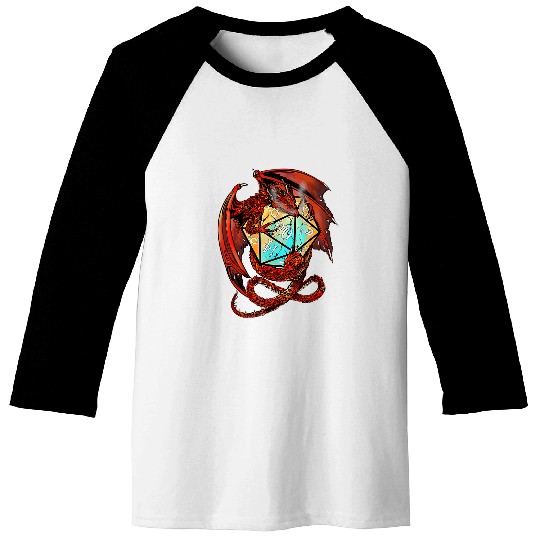 Dragon Pet The Red Dragon Cool Dungeon Baseball Tees