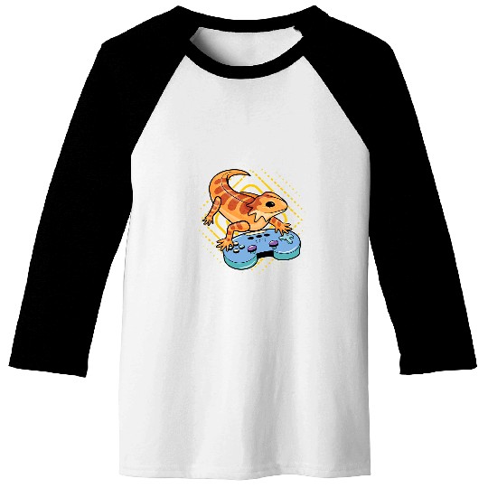 Bearded Dragon Pet Gamer For Bearded Dragon Lover Baseball Tees