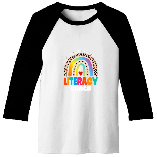 Book Fun Reading Teacher Leopard Specialist Literacy Coachs Squad Baseball Tees