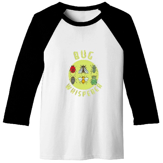 Entomologist Top Bug Whisperer Science Study Baseball Tees
