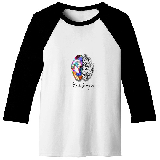 suicides Prevention 988 Ribbon Neurodivergent Tee Support Baseball Tees