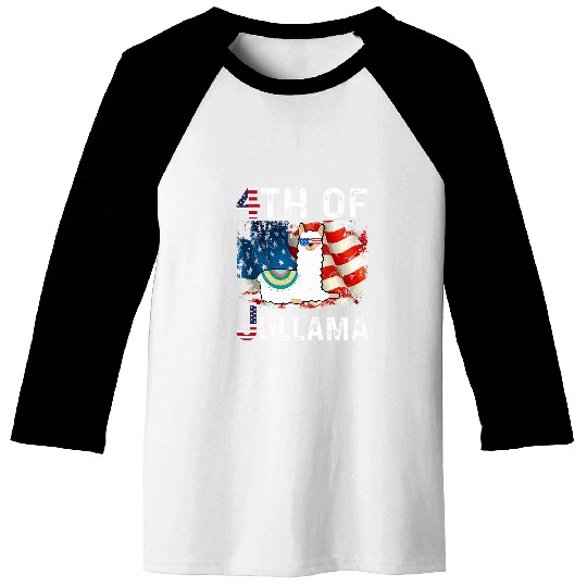 Llama Pet Liberty freesdom vintages Design Baseball Tees