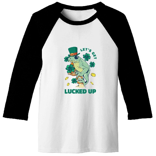 Frog Pet Green Hat Quote Ireland St Patricks Day Baseball Tees