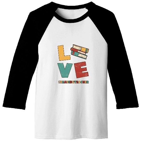 Book Fun Love English Books Reading Teacher Bookworm Baseball Tees