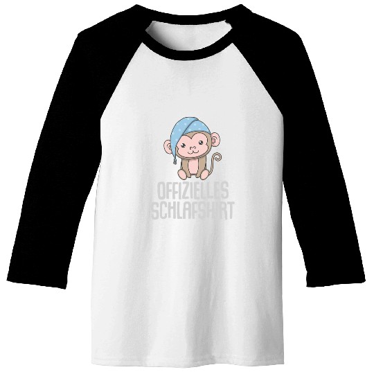 Gorilla Pet Official Sleep Pyjamas Monkey Chimpanzee Gorilla Fun 65 Baseball Tees