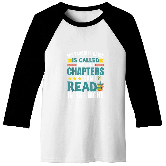 Book Fun Funny Bookworm Book Library Librarian Reading Baseball Tees
