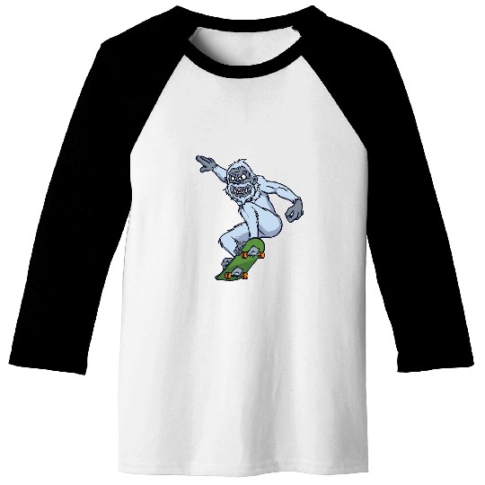 Gorilla Pet Stylish Monkey Gorilla Skateboard Chimpanzee Baseball Tees