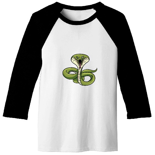 Python Pet animal snake poison cobra cool python anaconda Baseball Tees