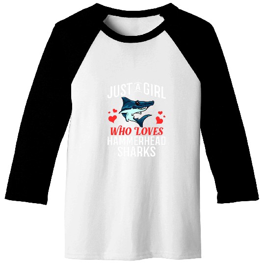Shark Pet Hammerhead Shark Head Tooth Funny 1 Baseball Tees