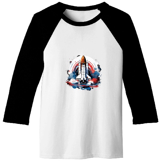 Space Shuttle Science Astronomy 25 Baseball Tees