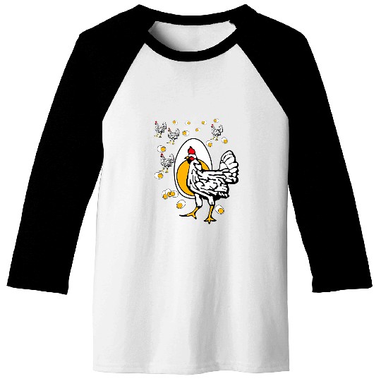 Chicken Pet Roseanne Baseball Tees