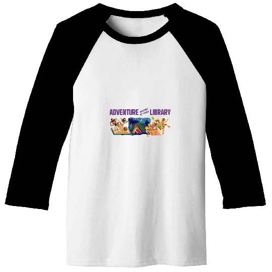 Book Fun Summer Reading Program 04 Adventure Begins at Your Library 09 Baseball Tees
